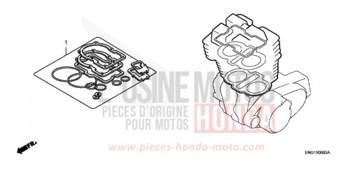 TROUSSE DE JOINT A CB250X de 1999